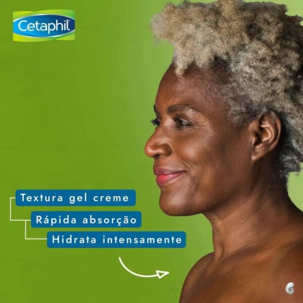 Cetaphil com Aloe Vera Rápida Absorção – Gel Creme Hidratante Corporal 226g - Imagem 4