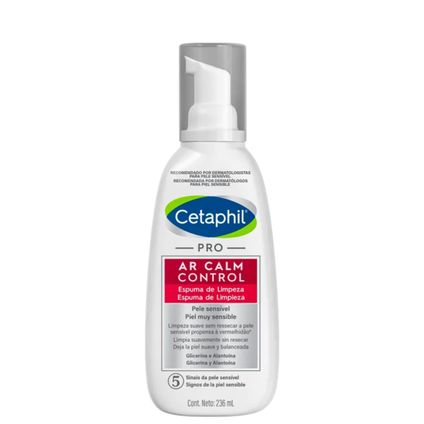 Cetaphil Pro AR Calm Control – Espuma de Limpeza Facial 236ml