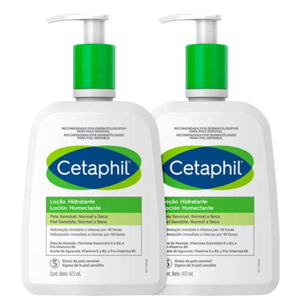 Kit Cetaphil Loção Hidratante Corporal e Facial (2 Unidades)