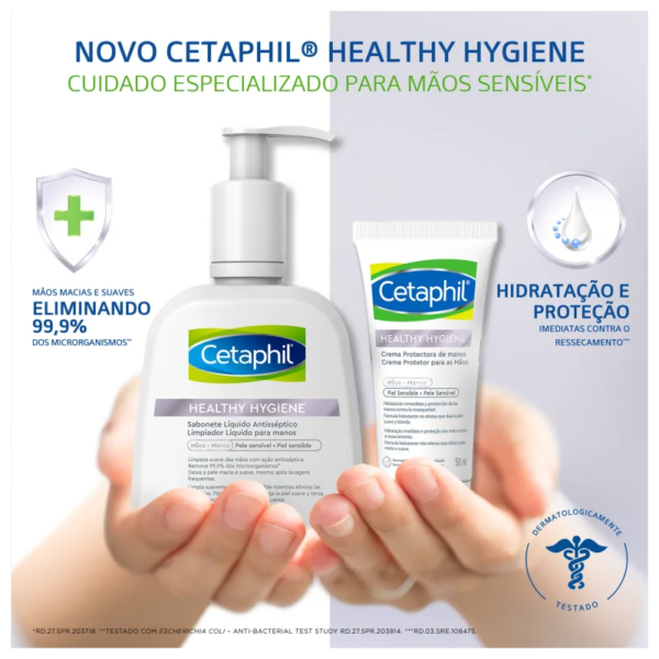Cetaphil Healthy Hygiene – Creme Hidratante para as Mãos 50ml - Imagem 4