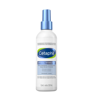 Cetaphil Optimal Hydration com Ácido Hialurônico – Sérum Hidratante Corporal Spray 207ml