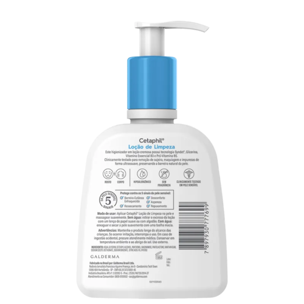 Cetaphil – Loção de Limpeza Facial - Imagem 4