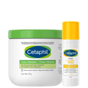 Kit Cetaphil Hidratação e Proteção Solar Duo (2 Produtos)