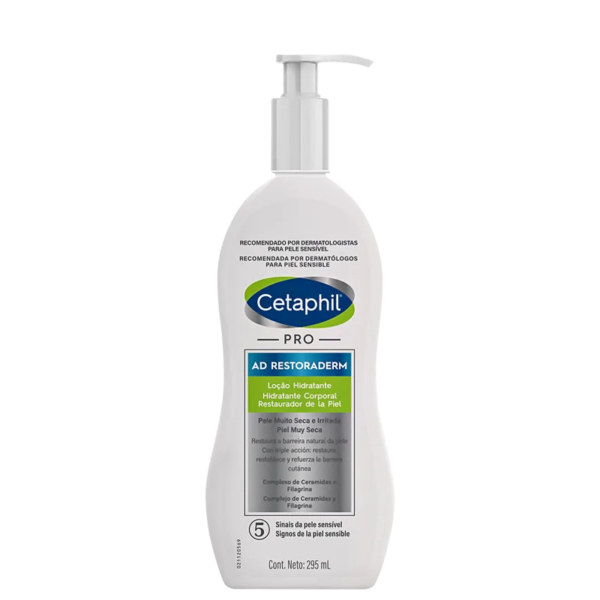 Cetaphil Pro AD Restoraderm – Loção Hidratante Hipoalergênica 295ml