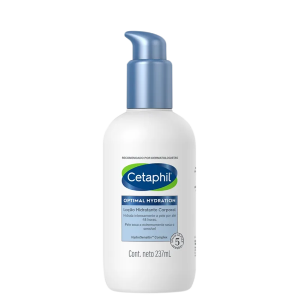 Cetaphil Optimal Hydration com Ácido Hialurônico – Loção Hidratante Corporal 237ml